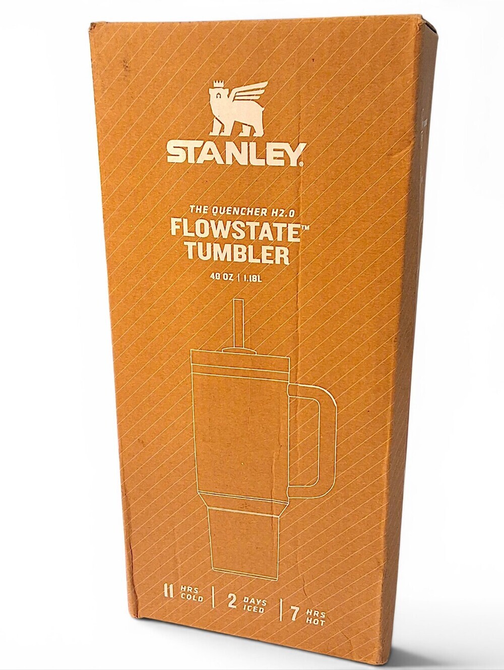 Stanley 40oz Quencher H2.0 Tumbler Bright Pink NWT With Box - Picture 12 of 14